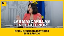 Las mascarillas en el exterior dejan de ser obligatorias este sábado