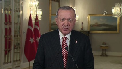 ÇANAKKALE - Cumhurbaşkanı Erdoğan,Tacettin Aslan’a Fahri Doktora Unvanı Tevcih Töreni'ne video mesaj gönderdi