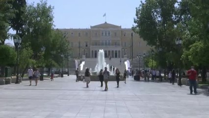 Sin mascarillas en Grecia