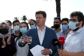 AK Gençler'den Başkan Soyer'e 'bir bardak su' tepkisi