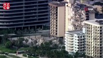 ABD'de 12 katlı binadaki çökme anı kamerada