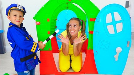 Vlad learns mommy good habits