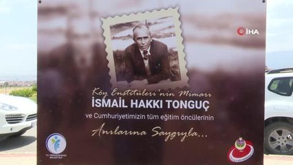 Köy Enstitülerinin mimarı İsmail Hakkı Tonguç anısına hatıra ormanı oluşturuldu