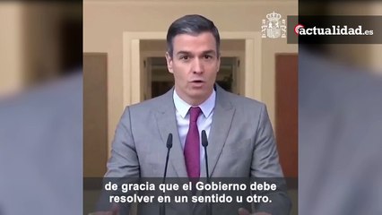 Pedro Sánchez comparece tras la aprobación de los indultos en el Consejo de Ministros