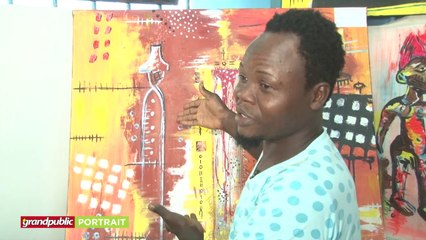 BÉNIN  ERIYOMI CHARLES LATOUNDJI, LE PLASTICIEN SCULPTEUR QUI DONNE VIE À L'IRRÉEL