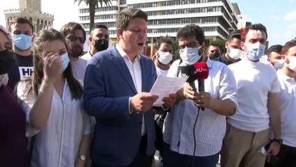 AK Gençler'den Başkan Soyer'e 'bir bardak su' tepkisi