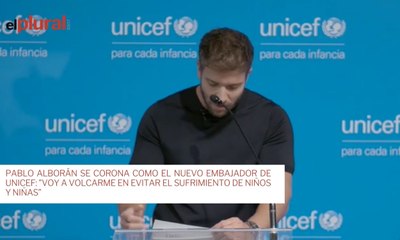 Pablo Alborán se corona como el nuevo embajador de UNICEF: "Voy a volcarme en evitar el sufrimiento de niños y niñas”