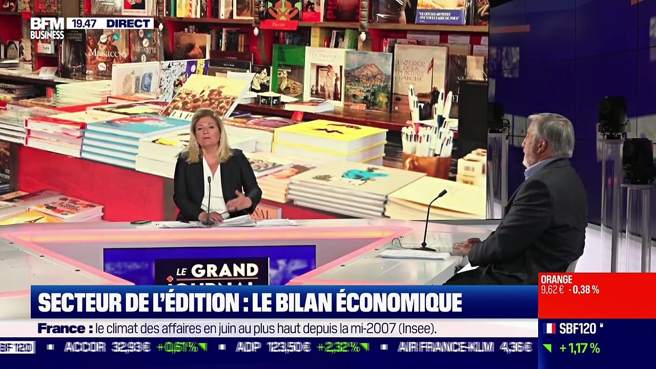Vincent Montagne (Syndicat national de l'édition) : 422 millions de livres vendus pendant la crise - 24/06