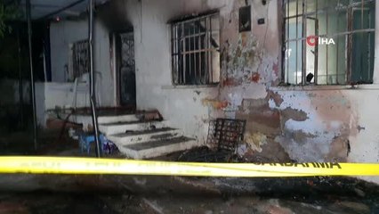 Nazilli'de müstakil ev küle döndü: 1 ölü