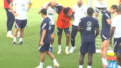 Thomas Lemar da el susto en el entrenamiento de Francia