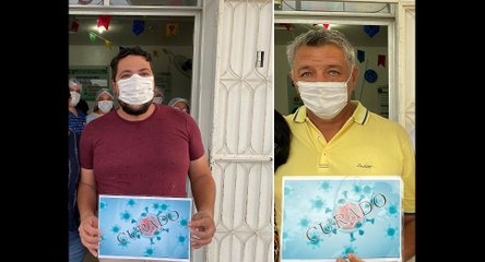 Mais dois pacientes superam a Covid, recebem alta do Hospital de Piancó e reencontram suas famílias