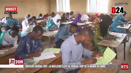 Concours général 2021 : Ndèye Awa Sarr, meilleure élève du Sénégal (Vidéo)