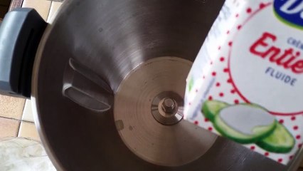 Crème au toblerone au compact cook elite pas à pas