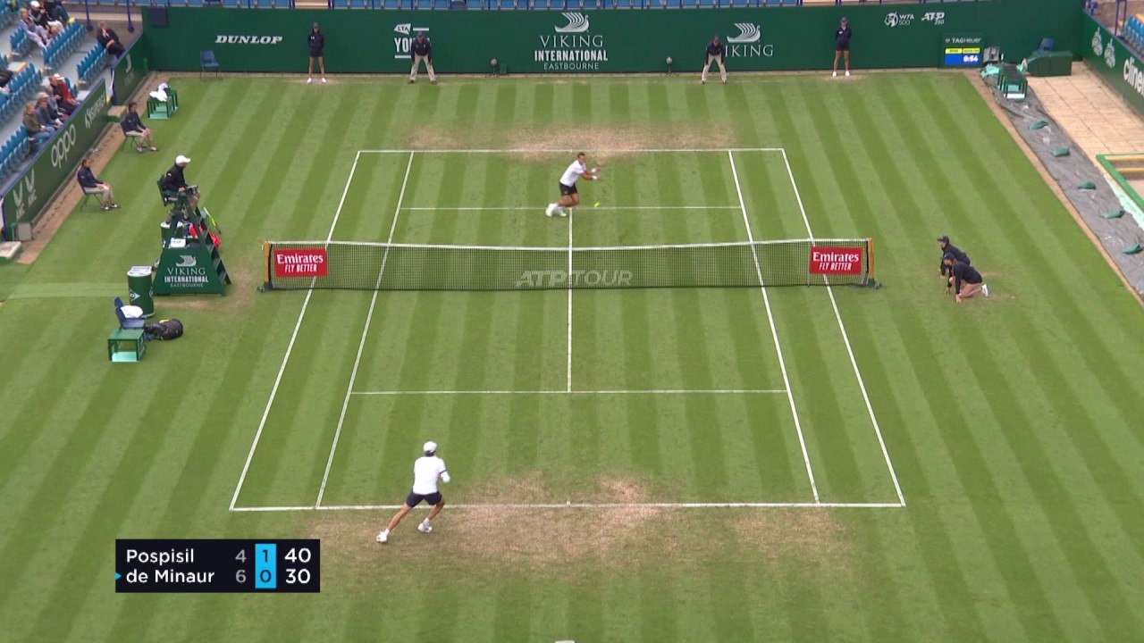 ATP Eastbourne QF HIGHLIGHTS | Pospisil v De Minaur