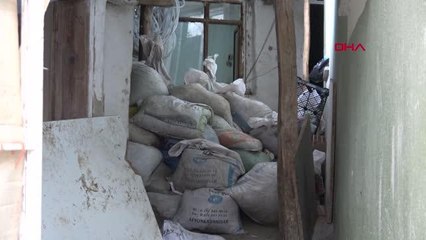 Evde yapılan kaçak kazıda, tarihi yeraltı şehri ortaya çıktı