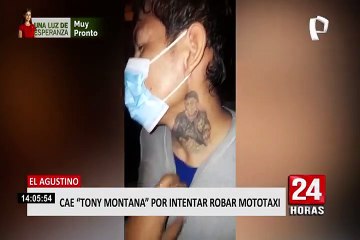El Agustino: cae ladrón que robó celular y otro que intentó llevarse una mototaxi