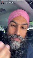 Jagmeet Singh visits Montreal for Saint-Jean-Baptiste day