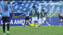 Las mejores atajadas de Carlos Lampe en la derrota ante Uruguay