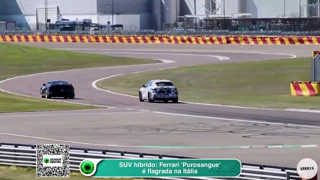 SUV híbrido- Ferrari 'Purosangue' é flagrada na Itália