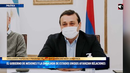El gobierno de Misiones y la embajada de Estados Unidos afianzan relaciones