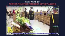 Wake of former Philippine president Noynoy Aquino