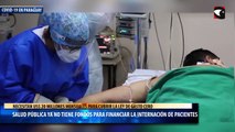 Salud Pública ya no tiene fondos para financiar la internación de pacientes con covid-19 en sanatorios privados