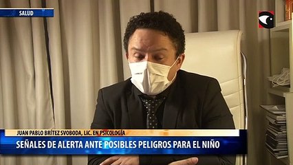 Señales de alerta ante posibles peligros para el niño