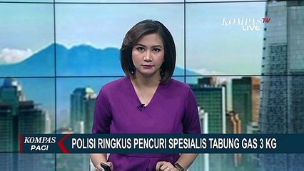Sudah 14 Kali Beraksi, Pencuri Spesialis Tabung Gas 3 kg Ini Berhasil Diringkus Polisi