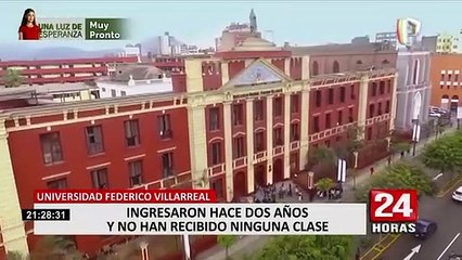 Alumnos de UNFV denuncian que no pueden estudiar porque paran postergando inicio de clases