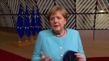 BERLİN - Merkel: (Türkiye ile) Gümrük Birliği çalışmalarına devam edeceğiz