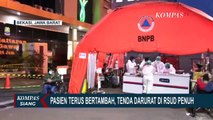 Pasien di Bekasi Terus Bertambah, Tenda Darurat di RSUD dr. Chasbullah Abdulmadjid Penuh