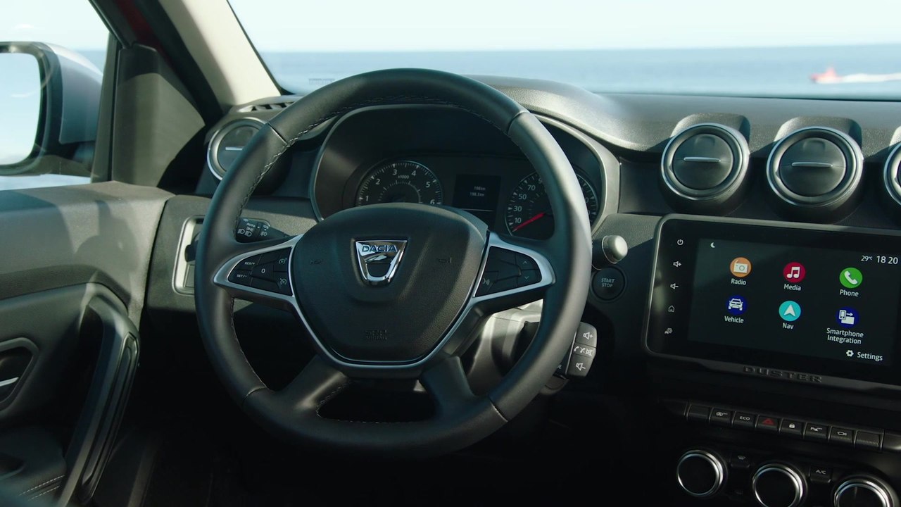 Der neue Dacia Duster - Neue Polsterstoffe und neue Mittelkonsole