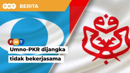 Umno-PKR tidak dijangka bekerjasama buat masa sekarang, kata penganalisis