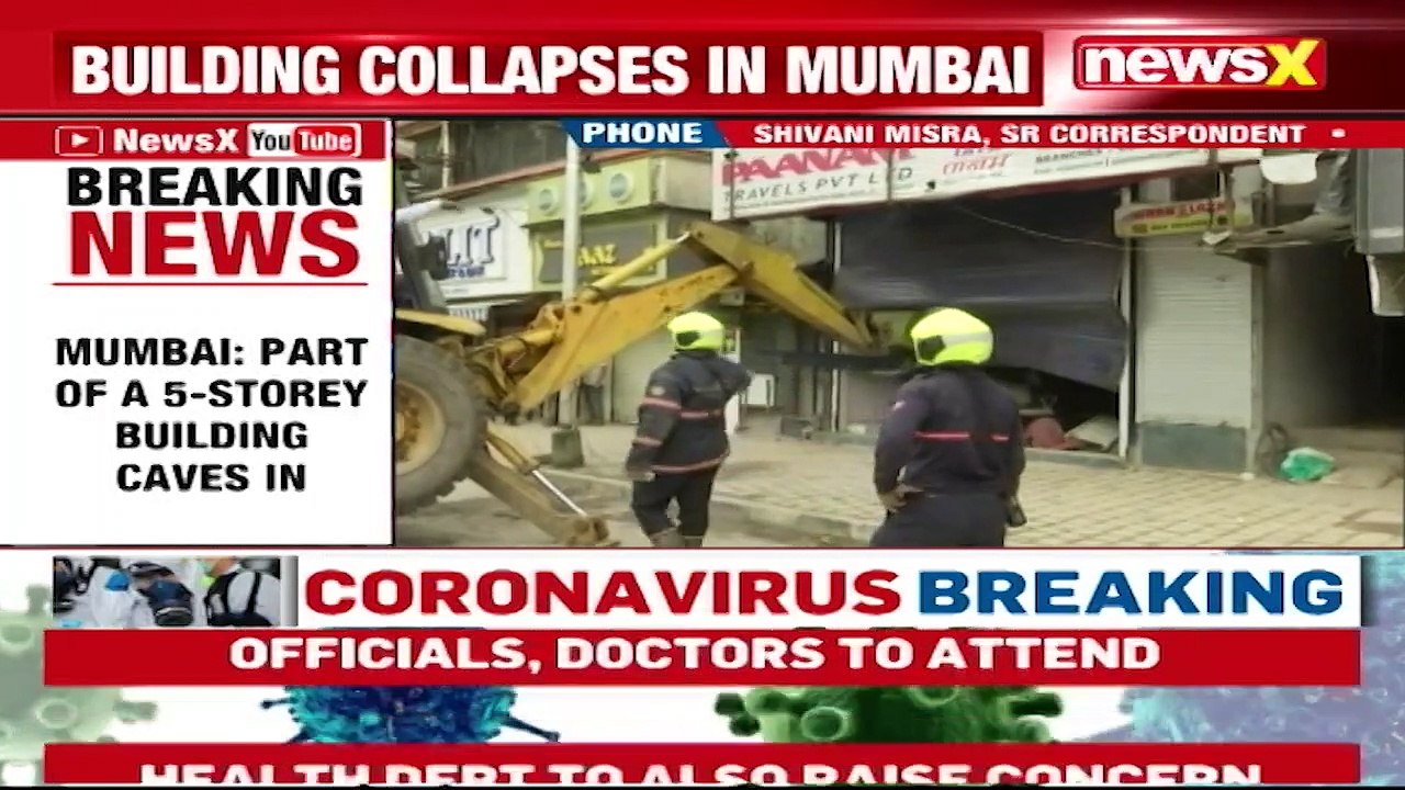 Building Collapses In Mumbai's Fort Area No Casualties Reported, Rescue Ops Underway NewsX