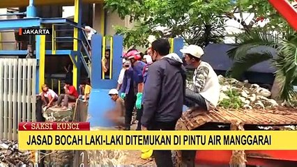 Diduga Hanyut dari Bogor, Jasad Bocah Laki-laki Ditemukan di Pintu Air Manggarai