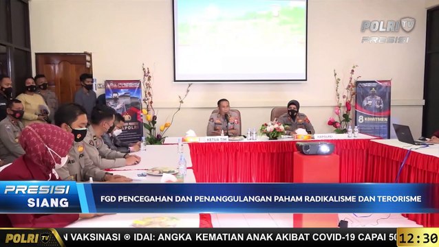 Divisi Humas Polri Gelar FGD Publikasi Kontra Radikal di Maluku