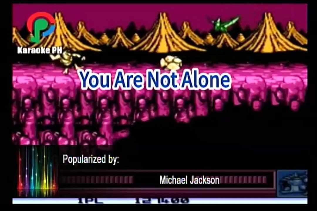 Michael Jackson You Are Not Alone Karaoke