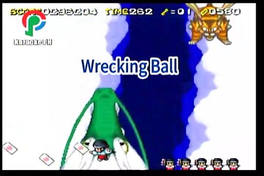 Miley Cyrus Wrecking Ball Karaoke