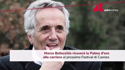 Cannes, a Bellocchio Palma d'oro alla carriera