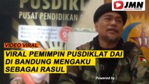 REPORTASE - VIRAL PEMIMPIN PUSDIKLAT DAI DI BANDUNG MENGAKU SEBAGAI RASUL