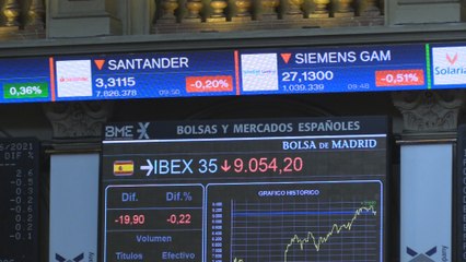 La bolsa española abre con ganancias del 0,3 % y por encima de los 9.100 puntos