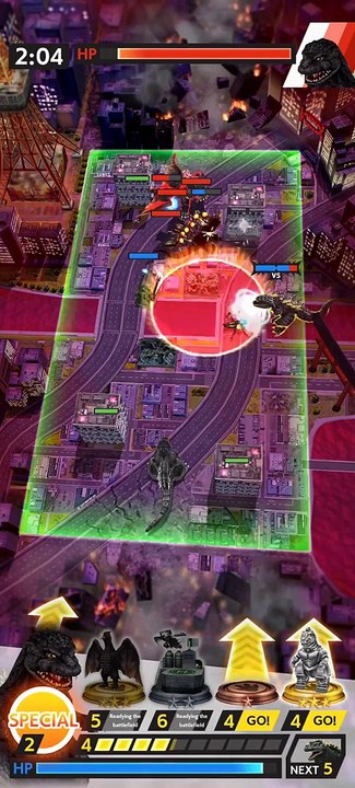 GODZILLA BATTLE LINE | All Levels | Android Gameplay Walkthrough