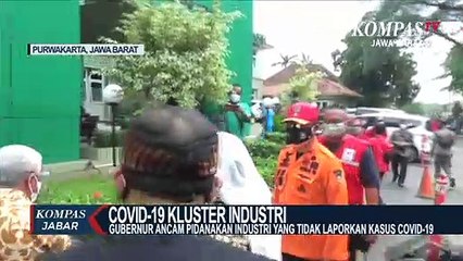 Gubernur Akan Pidanakan Industri Yang tak Laporkan Covid