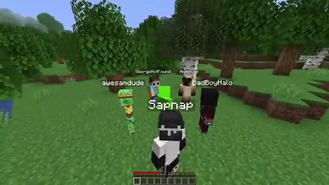 Minecraft speedrunner vs 5 hunters