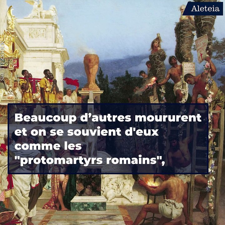 64 après J-C : L'histoire des chrétiens martyrs de Rome