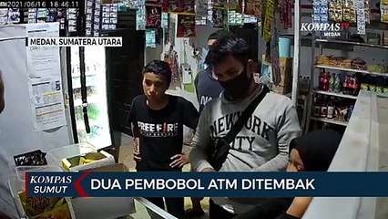 Dua Pembobol ATM di Medan Ditembak