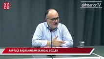 AKP ilçe başkanından skandal sözler: Şehidimiz uğurlu geldi