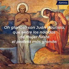 Oración a San Juan Bautista