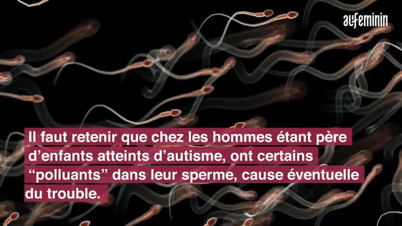 L'autisme pourrait être détecté dans le sperme