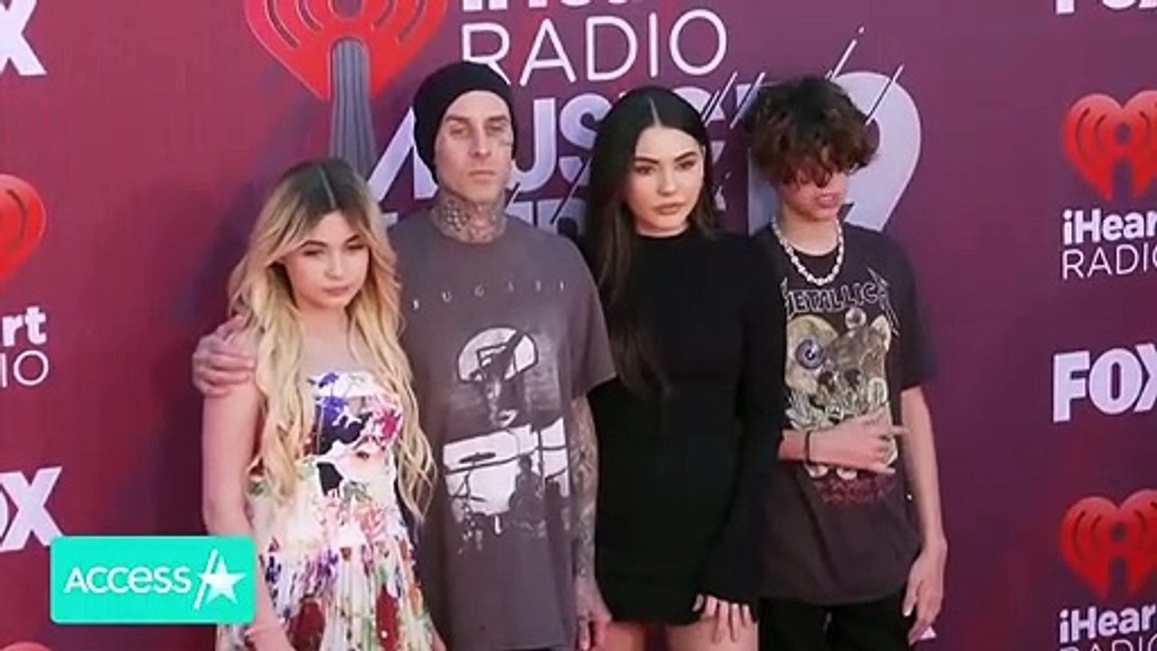 Travis Barker Brings Kourtney Kardashian For Family Vacation